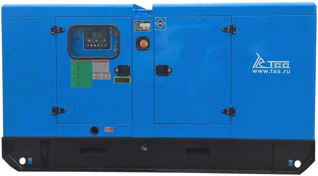 Дизельный генератор ТСС АД-60С-Т400-1РКМ19  в шумозащитном кожухе Дизель электростанции фото, изображение